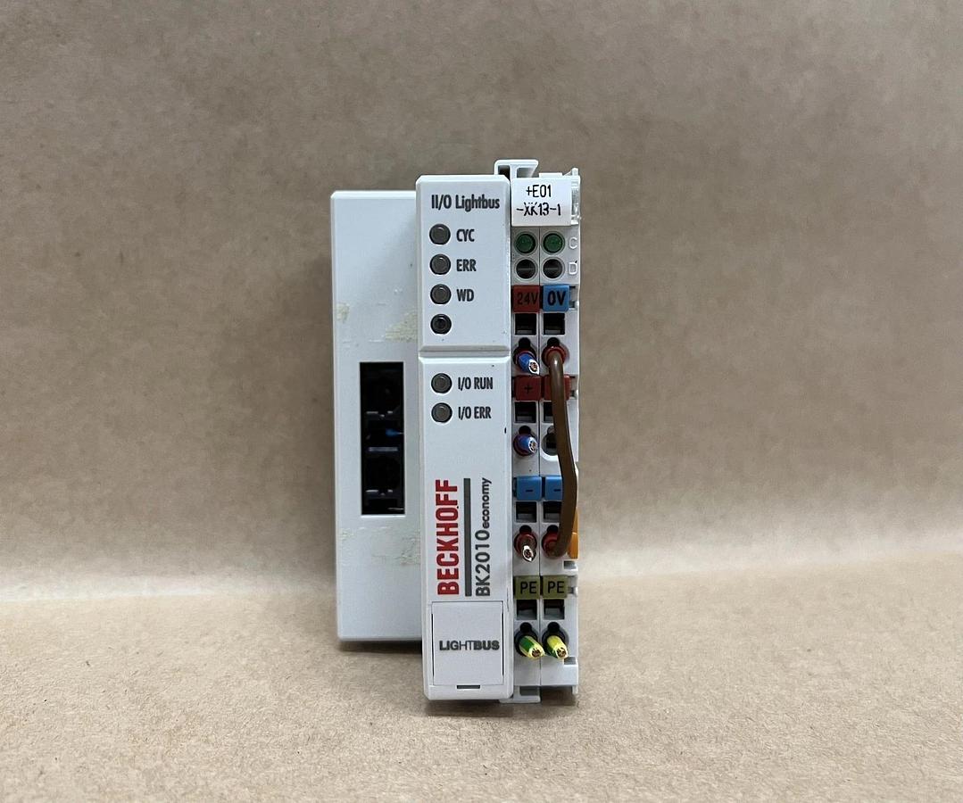 Used Beckhoff BK2010 II/0 Lightbus Module