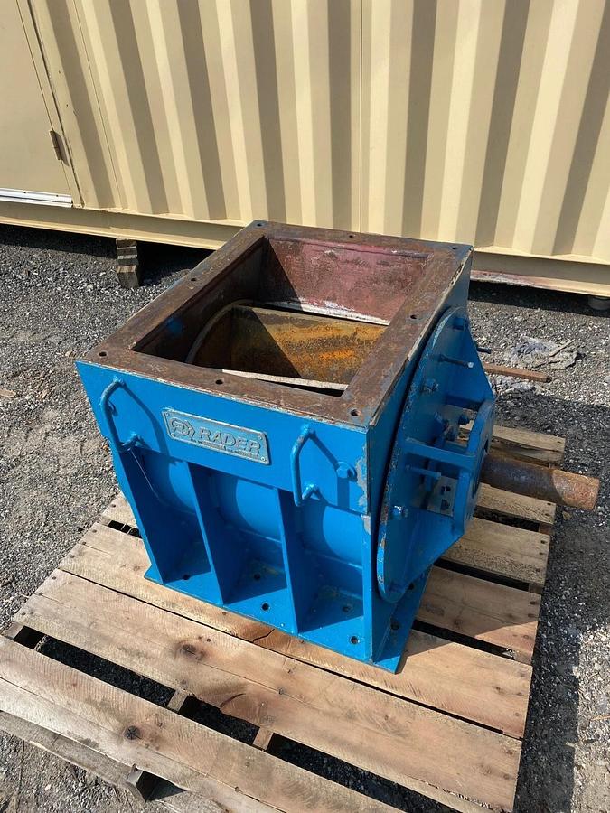 Used Rader 20x20 EF Rotary Airlock Feeder