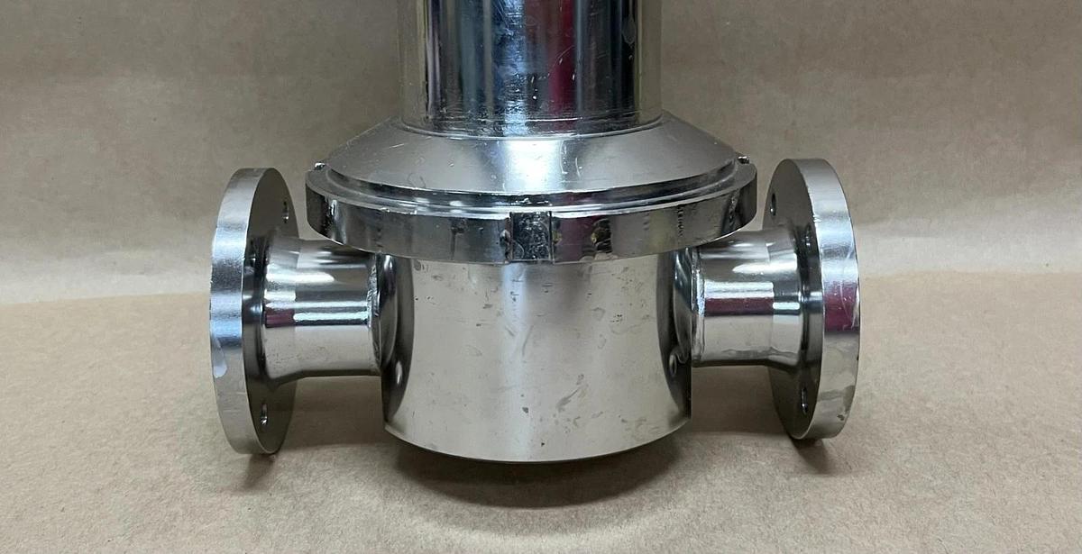 Used T-Style Stainless Steel Filter Housing, 3 ft