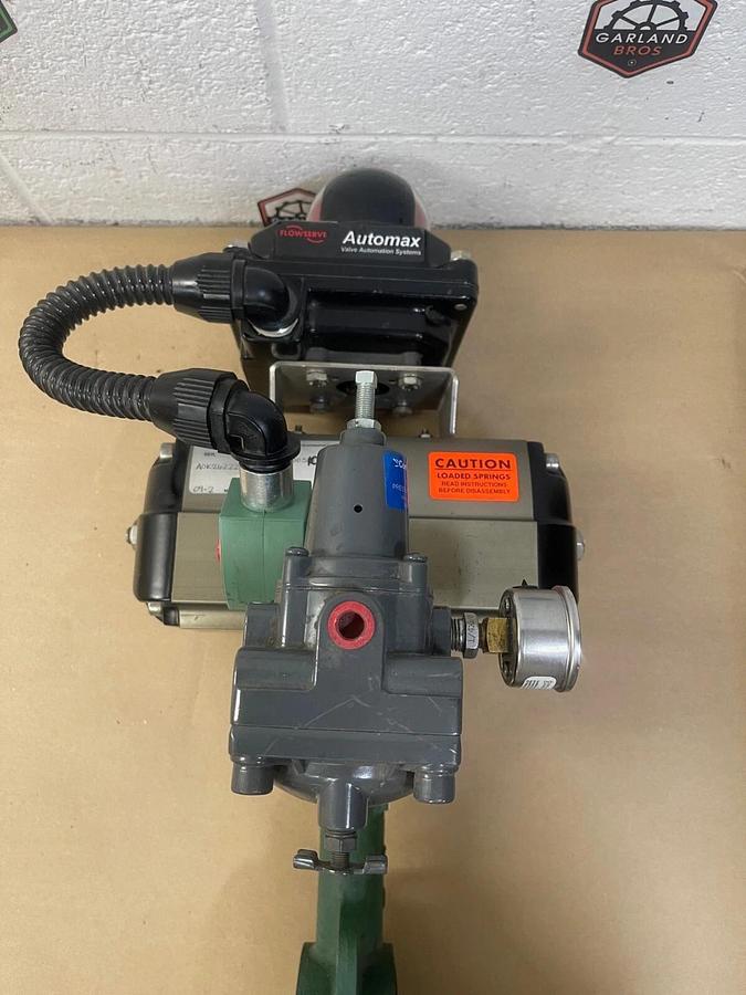 FlowServe AOK26222 Actuator Solenoid w/ Automax NXL21000 Ultra Switch