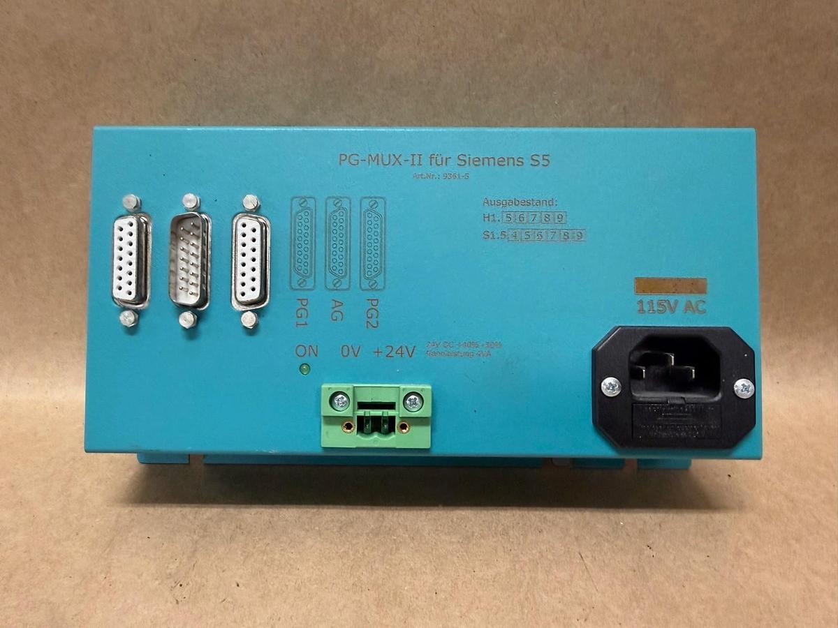 Used PG-MUX-II for Siemens S5 PLC Module