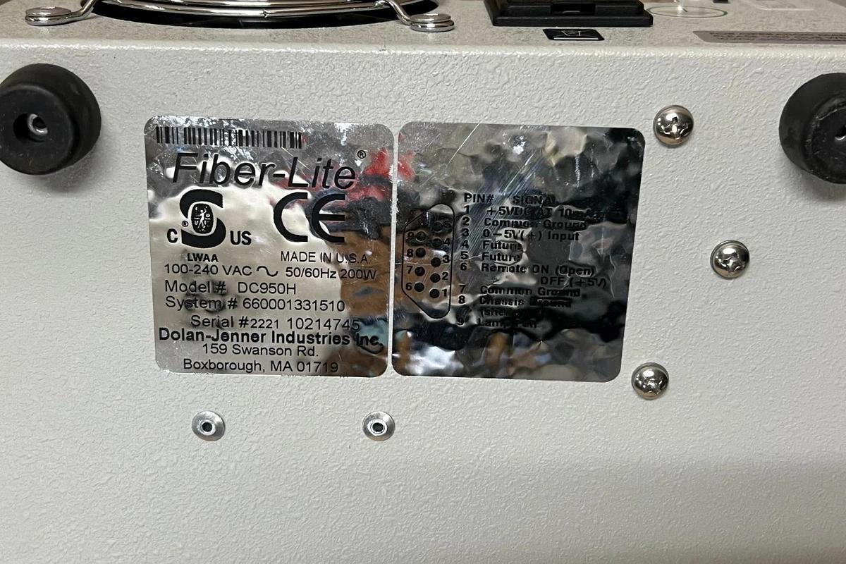 Used Dolan Jenner DC950H Fiber-Lite DC Regulated Illuminator