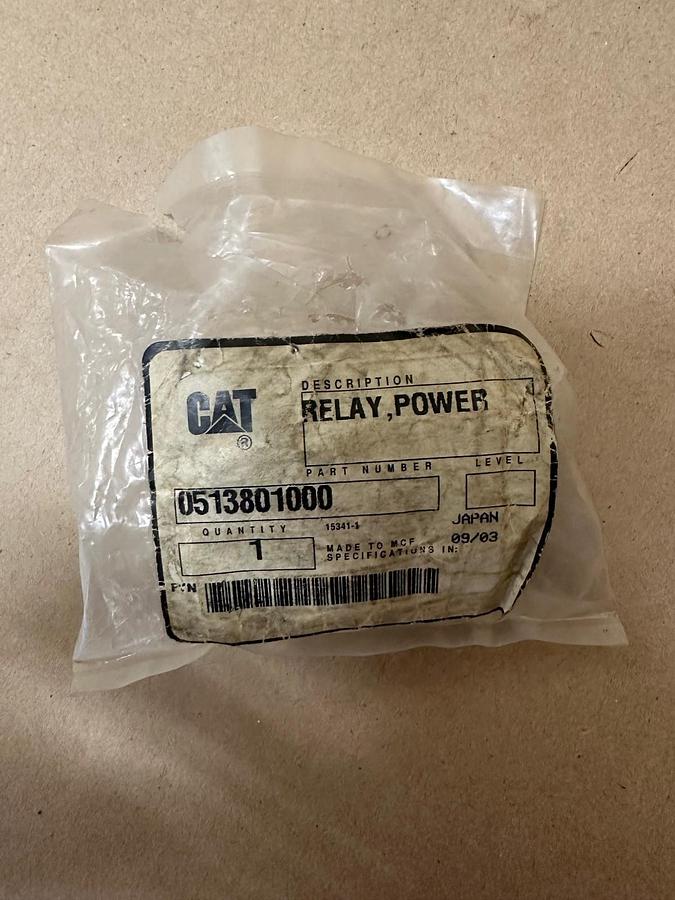 CAT 0513801000 Relay Power *NEW*