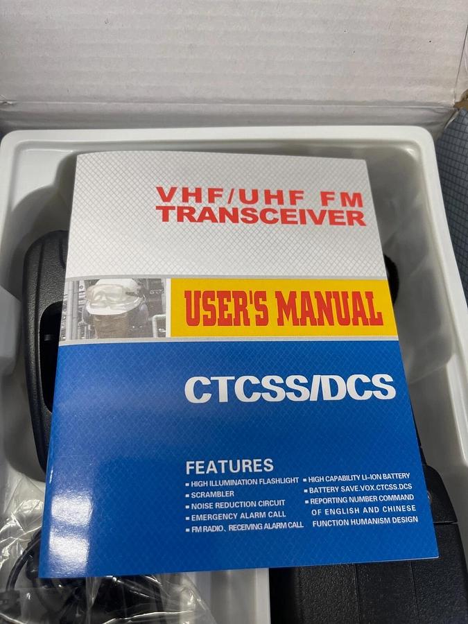 Used Baofeng BF-888S Portable 2-Way Radio, VHF/UHF FM Transceiver