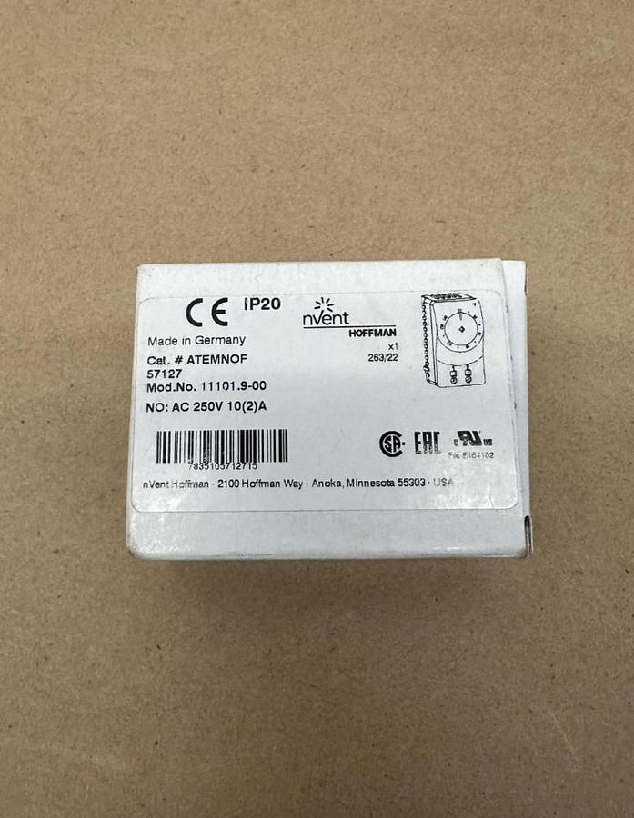 Used NVent Hoffman ATEMNOF 57127 Temperature Control Switch *NEW*