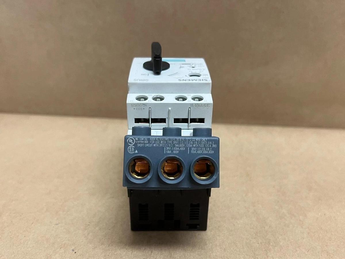 Used Siemens 3RV1021-1CA10 Motor Protection Circuit Breaker
