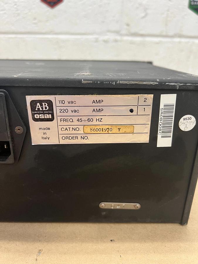 Used Allen Bradley 86001970 Y Hard Disk Drive