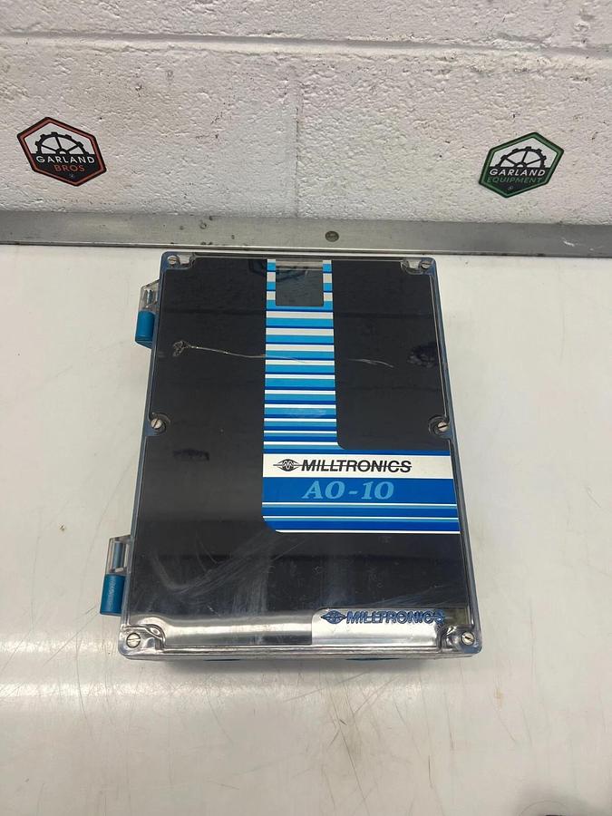 Used Milltronics AO-10 Analog Output Module P/N 24751444-02 (*Powers On*)