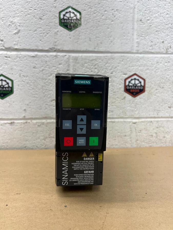 Used Siemens G120C DP Sinamics Frequency Inverter