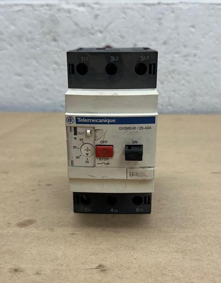 Used Telemecanique GV3ME40 Motor Circuit Breaker