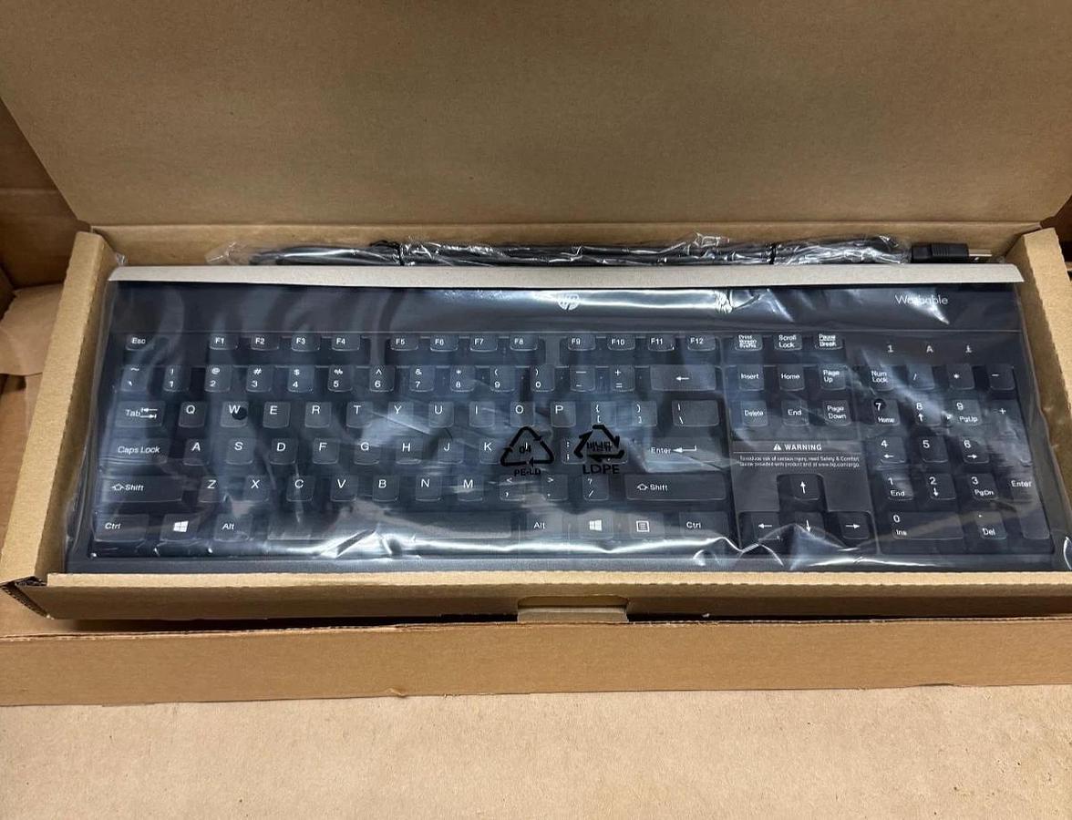 HP BU207AT Washable Keyboard & Mouse Set *NEW*