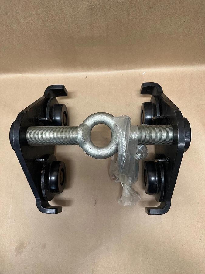 Used Columbus McKinnon P2-A 2 Ton Plain Clevis Trolley