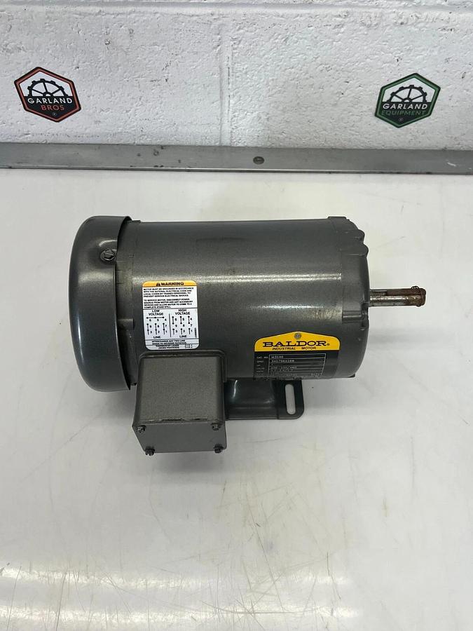 Baldor Industrial M3546 1HP, 60Hz, 208-230/460 Motor