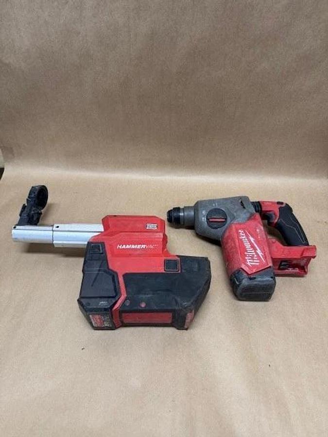 Used Milwaukee 2912-22DE Rotary Hammer Kit, No Battery or Charger
