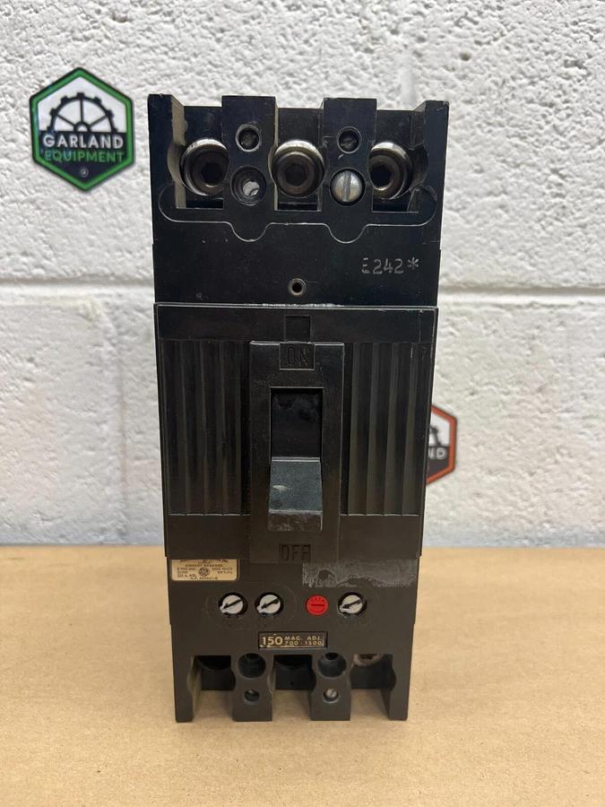 Used General Electric E11592, 3 Pole Circuit Breaker