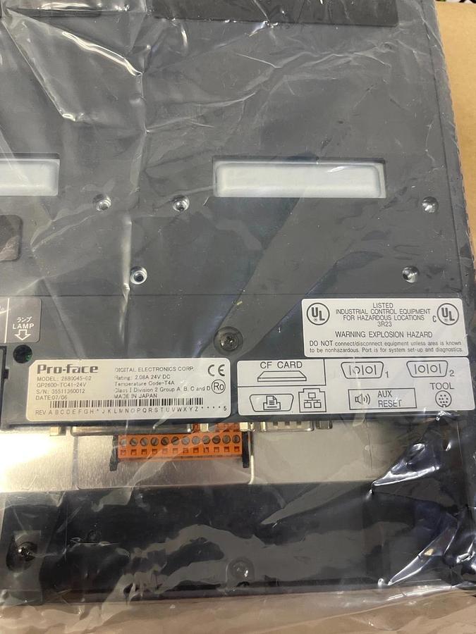 Used Pro-face GP2600-TC41-24V, 2880045-02 Display Screen *NEW*