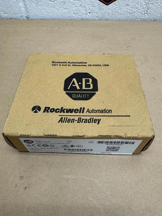 Used Allen Bradley 1769-ECR Right End Cap *FACTORY SEALED*
