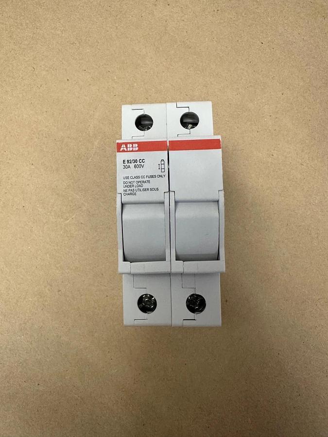 ABB E92/30CC Terminal Fuse Holder *NEW*