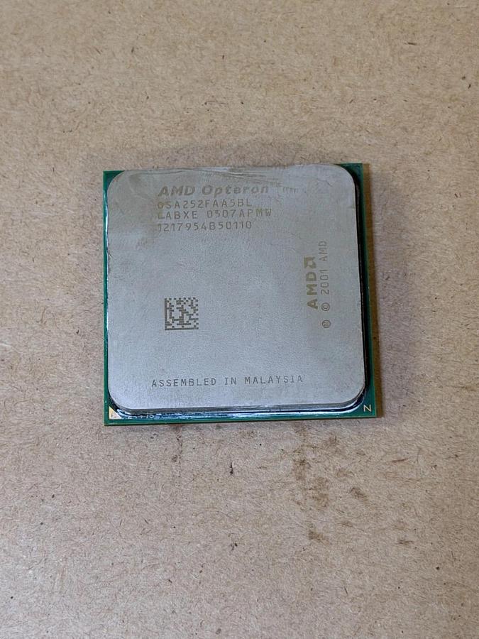 Used AMD Opteron OSA252FAA5BL Processor