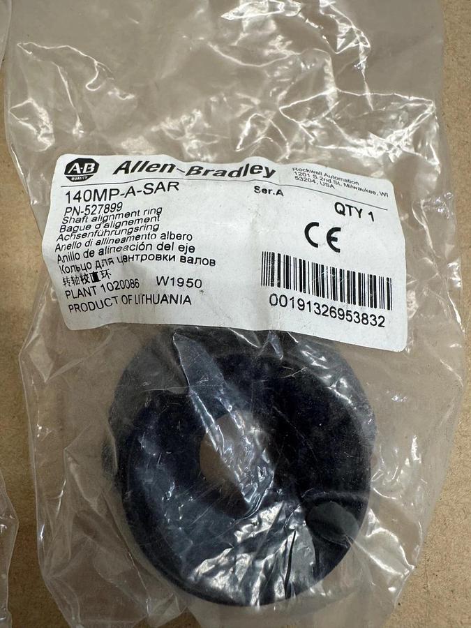 Used Allen Bradley 140MP-A-SAR Ser A Shaft Alignment Ring Lot of 6 *NEW*