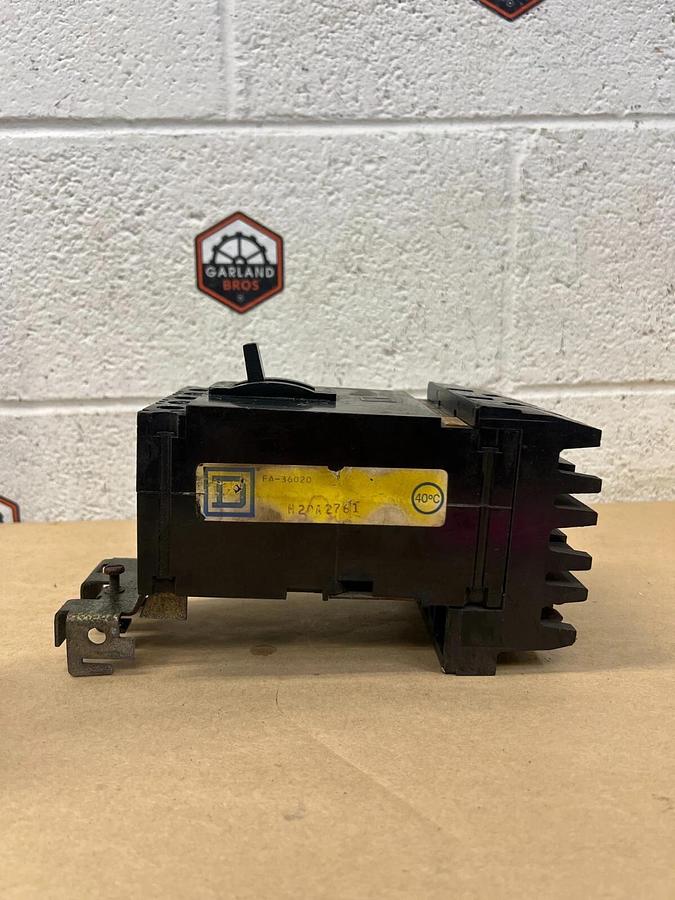 Used Square D KL-592 3 Pole Circuit Breaker 600 VAC