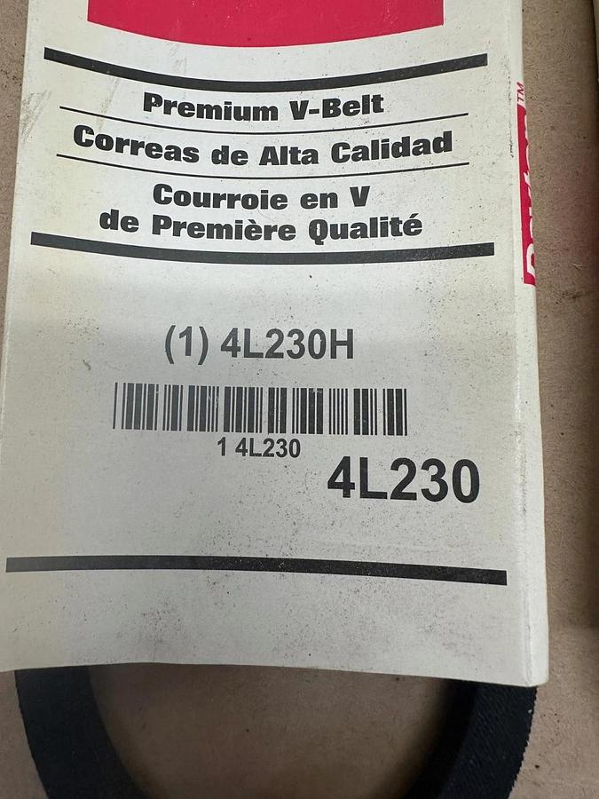 Used Dayton 4L230H V-Belt *NEW* Lot of 3