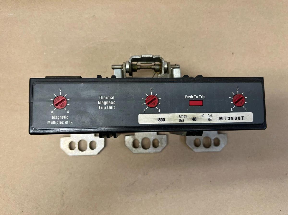 Used Cutler Hammer MT3800T Thermal Magnetic Trip Unit