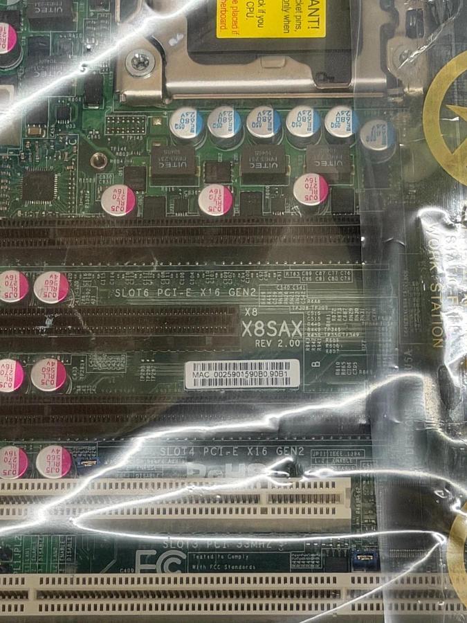 Used SuperMicro X8SAX Server Motherboard *FACTORY SEALED*
