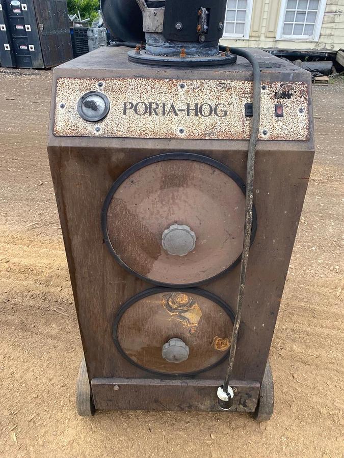 Used United Air Specialist FPH2-3 Dust Hog Dust Collector, Blower Type 8.38 x 3.5
