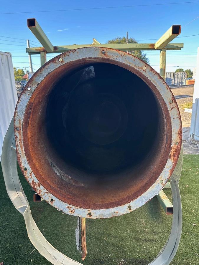 Used 74” Diameter Cyclone with Clean Out Hatch