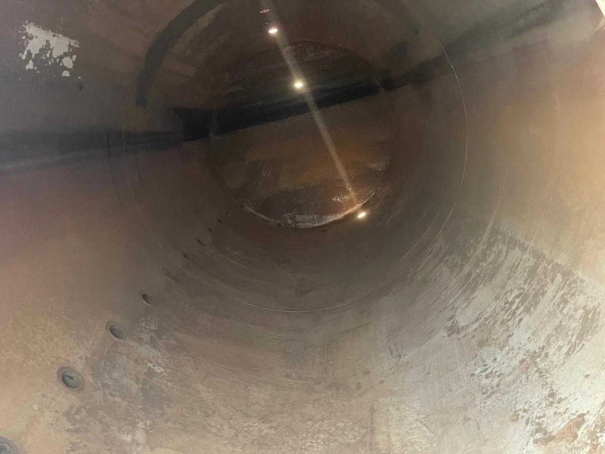 Used 2000 Gallon Capacity Horizontal Liquid Storage Tank, Dia: 64”, L:12’6”