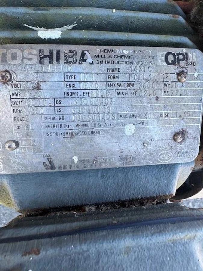 Used Thayer I-42T, Idler-Type Belted Scale