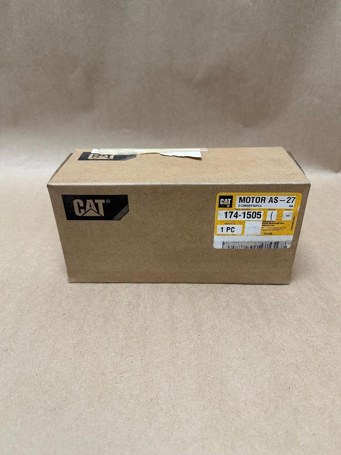 Used CAT 174-1505 27V Direct Current Motor for Cabin Air Filter *FACTORY SEALED NEW*