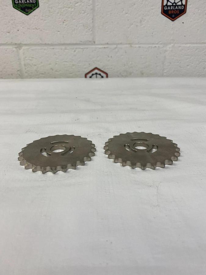 Used 25 Tooth Sprockets HCK5.024.01.049 Carbon Steel - Lot of 2