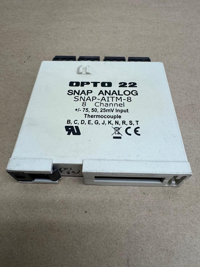 Used Opto 22 SNAP-AITM-8, PLC Module, 8-Channel Snap Analog