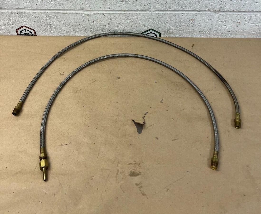 Used Braided Flexible Hose 36" - Lot of 2