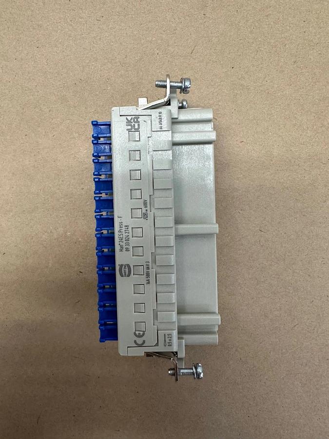 Used Harting 09330242748 Han 24 ES Press-F *NEW*