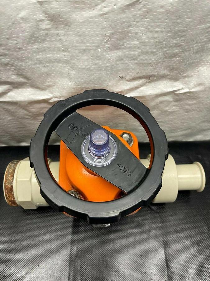 Used Georg Fischer 315 d63 PN10 Diaphragm Valve