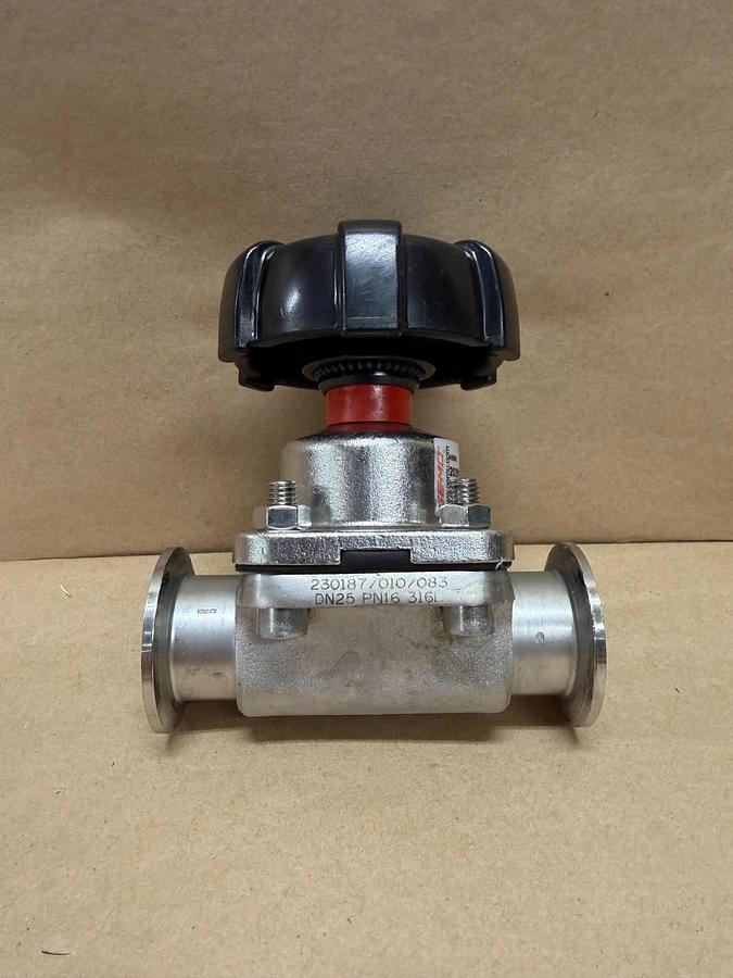 Used GEMU 9673025Z-0 Pneumatic Diaphragm Valve