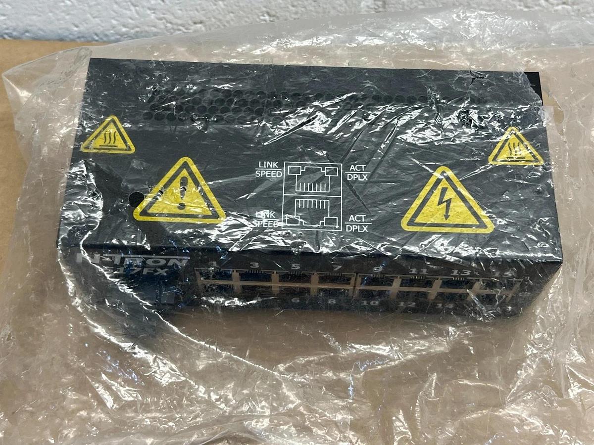 Red Lion N-Tron 517FX-SC 16 Port Industrial Ethernet Switch *New No Box*