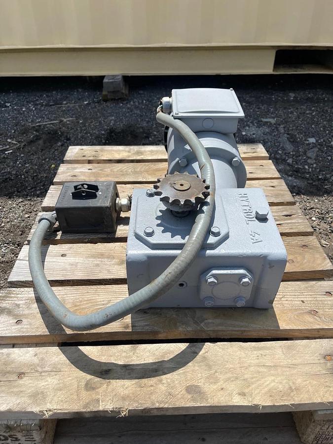 Used Hytrol 4A Right Hand Speed Reducer w/ 1 HP Reliance Electric AC Motor