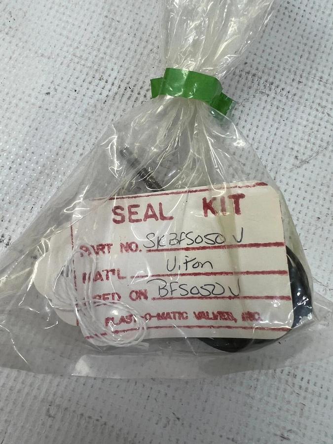 Used Plast-O-Matic SKBFS050V Includes 8, Seal Kit for BFS050V