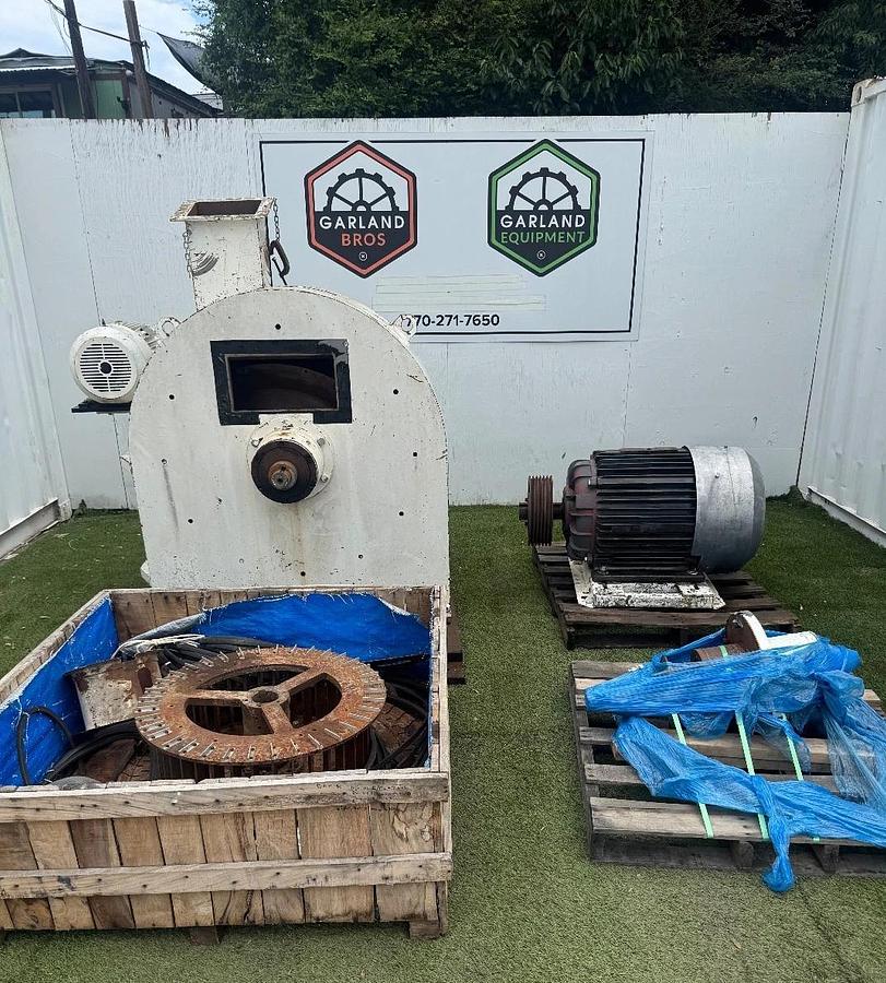 Used Prater CLM-101 Air Classifier, Toshiba 200Hp 3Ph Motor, with Spare Parts