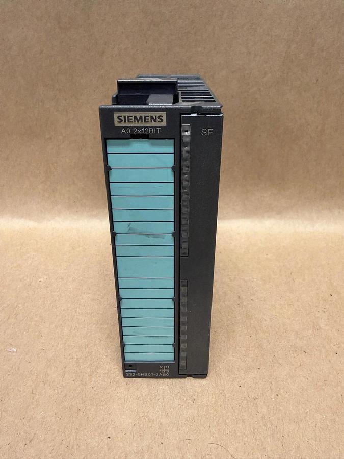Used Siemens 332-5HB01-0AB0 SIMATIC S7 Analog Output Module