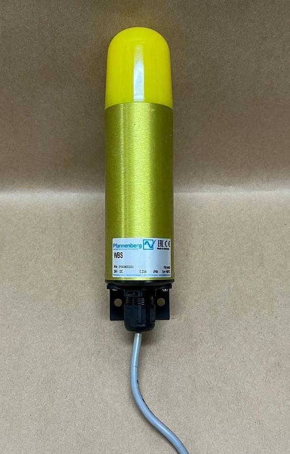 Used Pfannenberg WBS 24V, 23A, Yellow Signaling Light