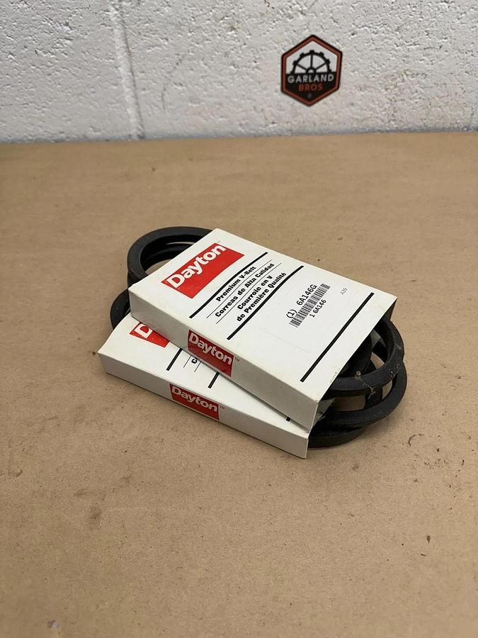 Used Dayton 6A146G V-Belt *NEW* Lot of 2