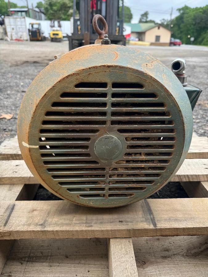 Used Reliance Electric P25G4555B E-Master AC Motor 20Hp @ 1760RPM 50.8/25.4A 230/460V