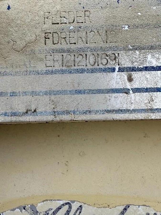 Used Clarke’s 12X12 Feeder FDRER12X12 Rotary Feeder