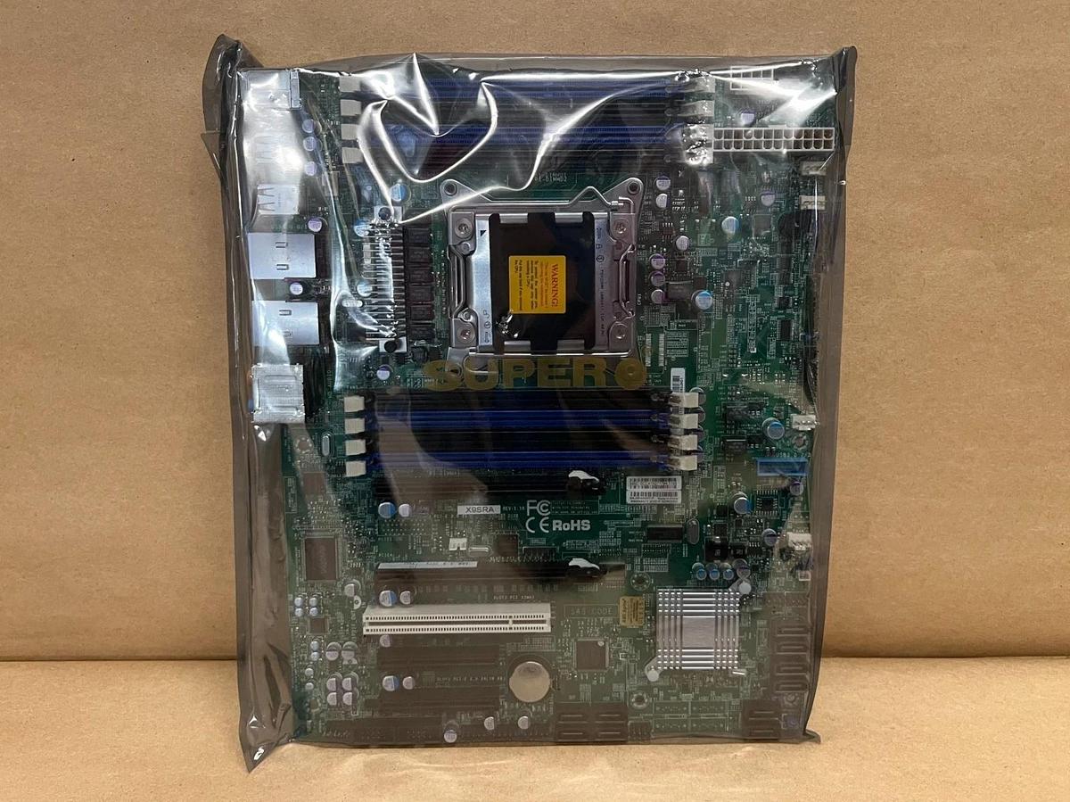 Used Supermicro X9SRA Rev 1.10 Motherboard ATX Workstation Server *FACTORY SEALED*