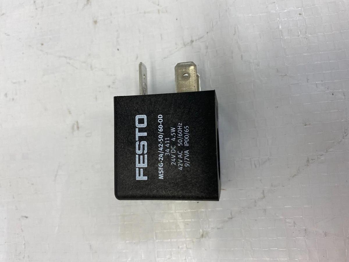 Used Festo MSFG-24/42-50/60-OD Solenoid Coil 42 VAC 50/60Hz